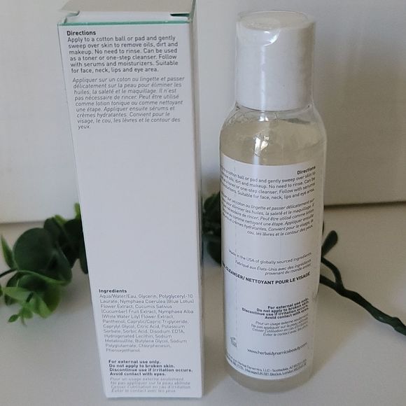 Herbal Dynamics Beauty Clean & Calm Cucumber & Blue Lotus Micellar Water - Picture 4 of 7